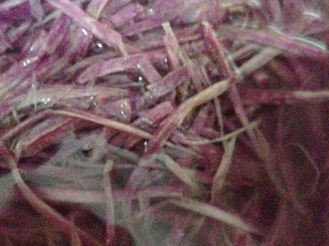 Khoai lang bào sợi chiên giòn recipe step 2 photo
