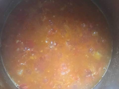 Đậu hũ nhồi thịt sốt cà chua recipe step 5 photo
