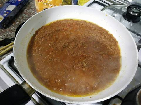 Spaghetti Bolognese (Mỳ Ý Sốt Thịt Bò Băm) recipe step 11 photo