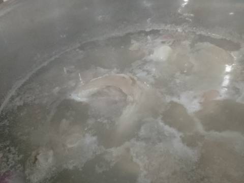 Măng khô hầm giò heo recipe step 2 photo