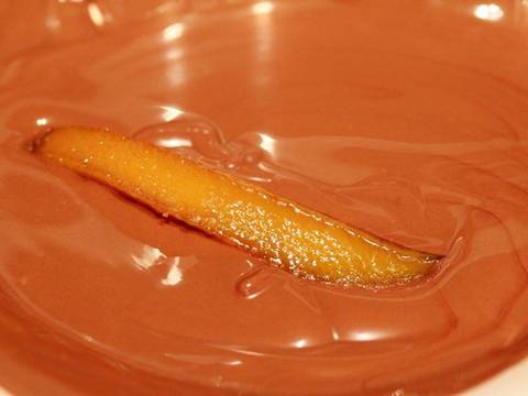 Mứt vỏ cam nhúng sô cô la recipe step 7 photo