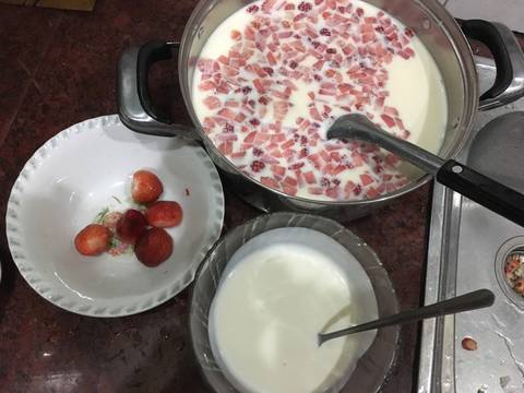 Sữa chua dâu tây recipe step 5 photo