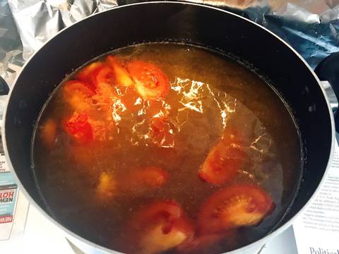 Canh chua rau muống nấu tôm 🦐 recipe step 6 photo