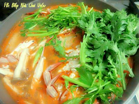 Canh Cua"Lẩu Cua" 꽃게탕 recipe step 5 photo