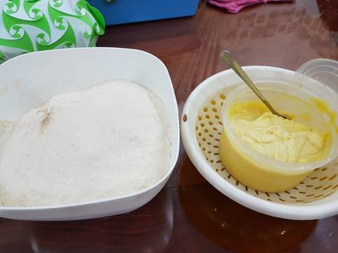 Bánh Bao Nhân Kem Sữa Hột Gà recipe step 3 photo