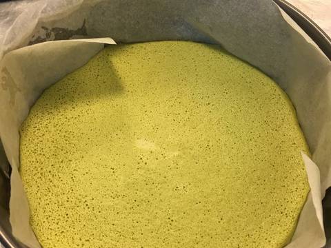 Bánh mousse Matcha trà xanh.. recipe step 5 photo