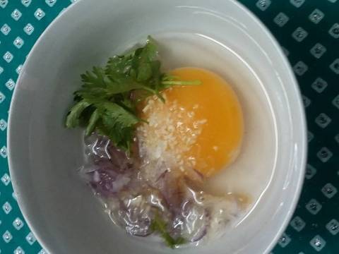 Trứng vịt chưng óc heo recipe step 2 photo