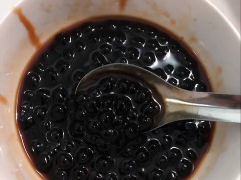Sữa tươi trân châu đường đen recipe step 4 photo