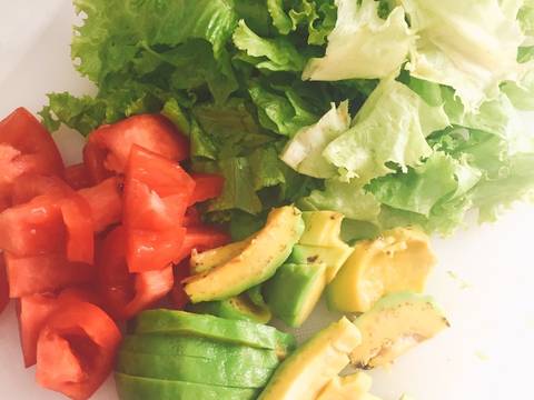 Eat clean- Salad thịt gà recipe step 4 photo