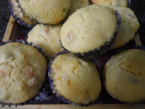 Ham muffin (muffin mặn) recipe step 8 photo