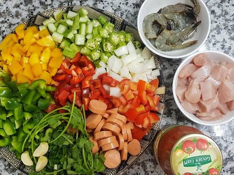 Cơm chiên Jambalaya - phiên bản Việt recipe step 5 photo