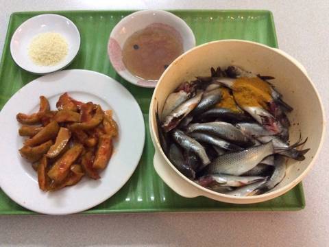 Cá Linh chung nồi cùng kim chi cóc recipe step 1 photo