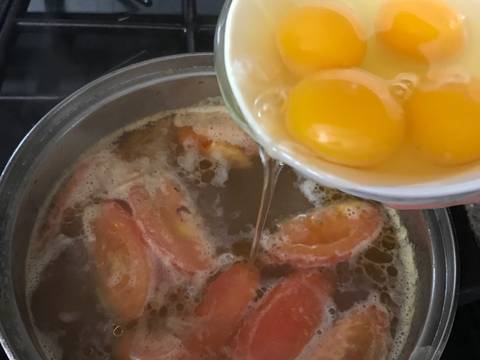 Canh riêu trứng recipe step 3 photo