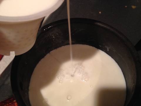 Flan nước cốt dừa recipe step 3 photo