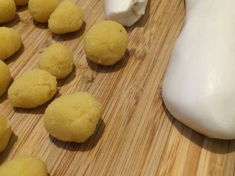 Bánh dày nhân đậu xanh ngọt recipe step 2 photo