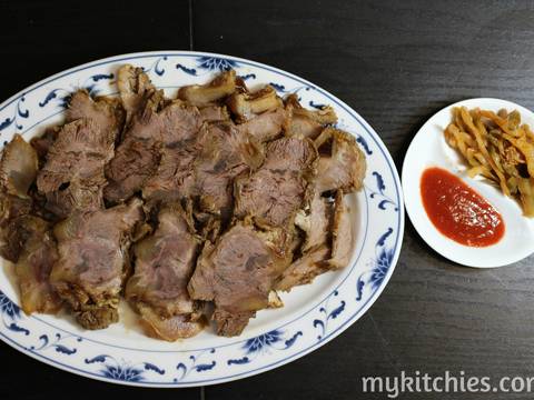 Thịt bò kho Tàu (bắp bò hầm xì dầu kiểu Tàu) recipe step 5 photo