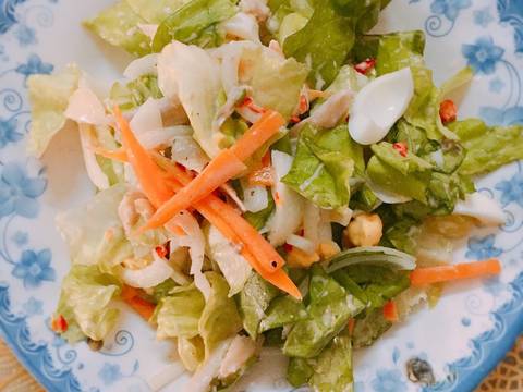 Salad gà chua ngọt kiểu riêng của Loan recipe step 6 photo