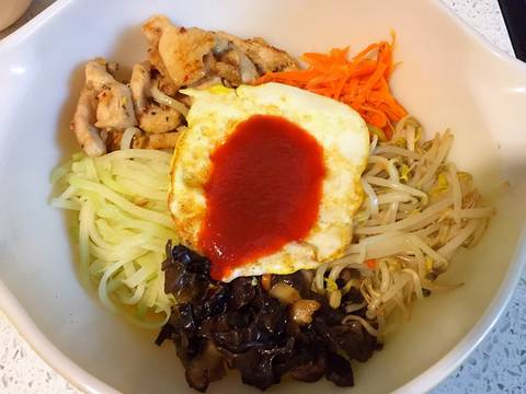Cơm trộn Hàn Quốc (biến tấu) recipe step 7 photo