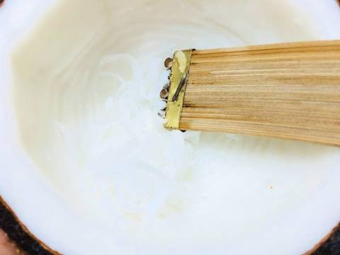 Kem Trái Dừa Hoa Quả😍💁 recipe step 1 photo
