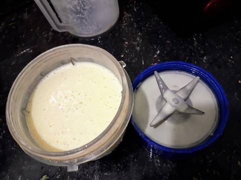 Sữa khoai lang yến mạch - eatclean recipe step 3 photo