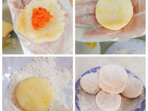 Bánh khoai tây chiên giòn nhân cà rốt chay recipe step 3 photo