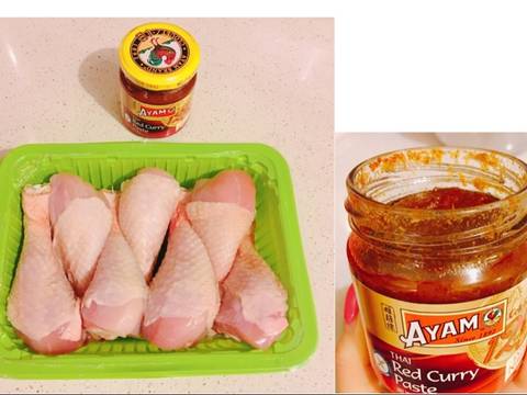 Cà Ri Gà Kiểu Thái (Thai Red Chicken Curry)🥘 recipe step 1 photo