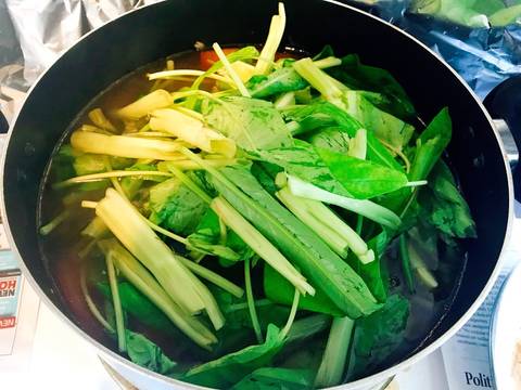 Canh chua rau muống nấu tôm 🦐 recipe step 7 photo