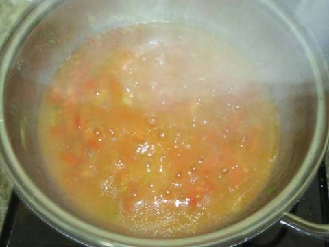 Bắp cải cuốn thịt sốt cà chua recipe step 7 photo