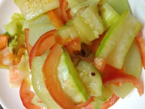 Salad bí ngòi recipe step 6 photo