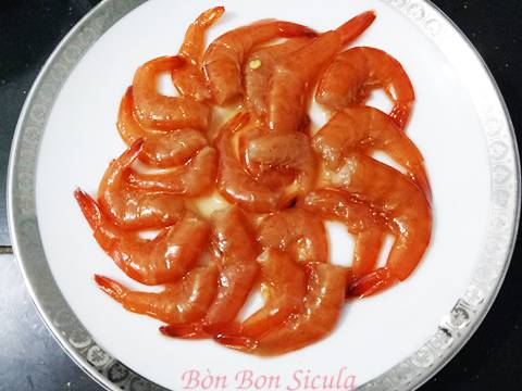 Bánh Ướt Cuốn Tôm Chua recipe step 4 photo