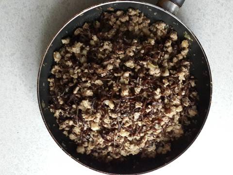 Bánh giò bột gạo lứt + hạt chia recipe step 4 photo