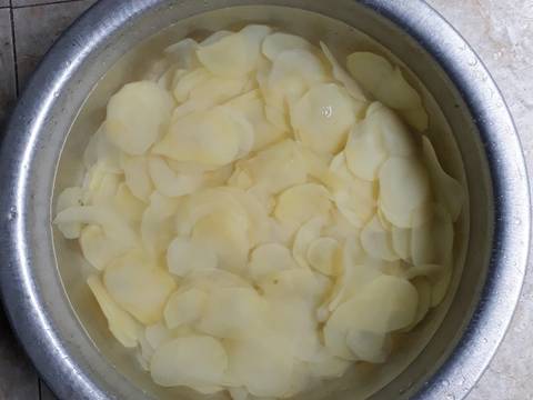 Khoai tây lắc pho mai recipe step 3 photo