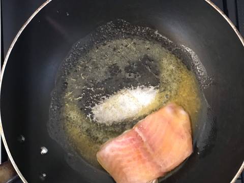 Cá (hồi) sốt cam recipe step 1 photo