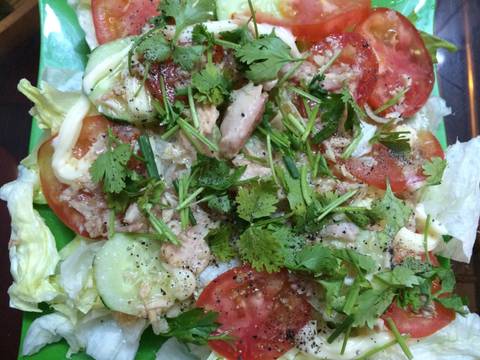 Salad cá ngừ recipe step 6 photo