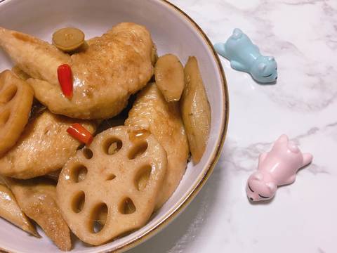 Cánh gà hầm rau củ kiểu Nhật recipe step 4 photo
