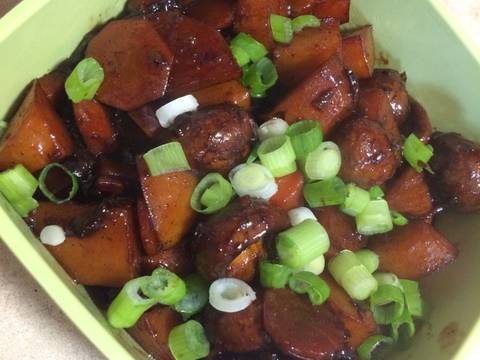 Nấm kho khoai tây cà rốt chay recipe step 5 photo