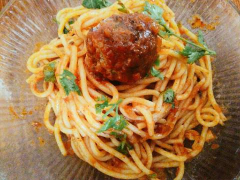 Spaghetti and Meatballs recipe step 10 photo