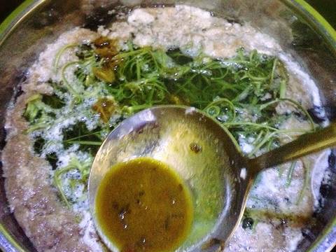 Canh cua khoai sọ rau muống recipe step 9 photo