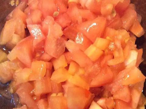 Đậu bắp sốt cà chua recipe step 4 photo