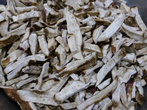 Nguyên liệu nấu chè khoai lang khô ngào đường