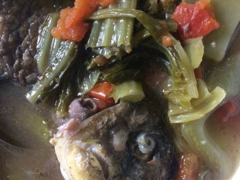 Cá Chép nấu dưa chua recipe step 4 photo