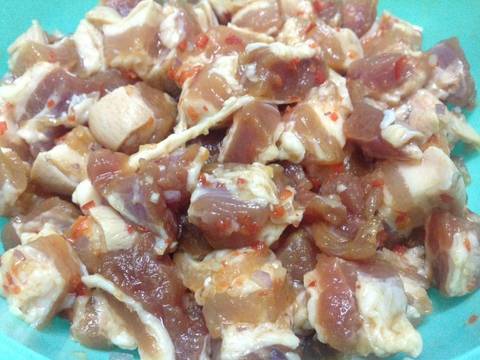 Thịt kho dưa hường (kho lạt) recipe step 1 photo