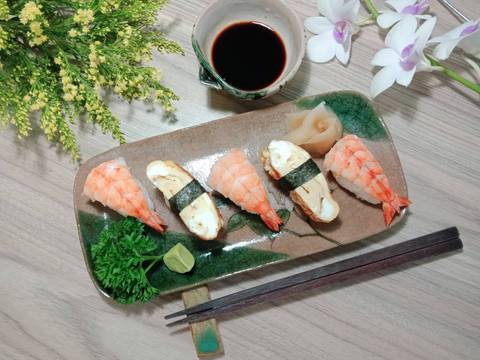 Nigiri sushi Homemade recipe step 5 photo