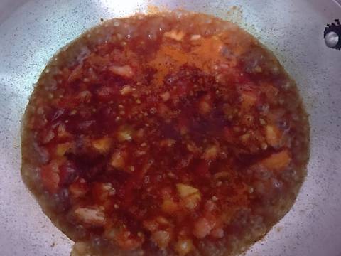 Thịt dồn cà chua sốt cà - bé cực thích recipe step 5 photo