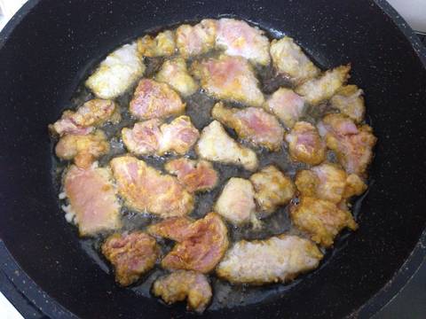 Thịt lợn cari xào hành tây recipe step 3 photo