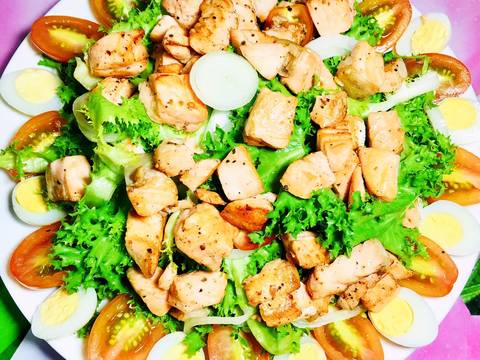 Salad Cá Hồi recipe step 2 photo