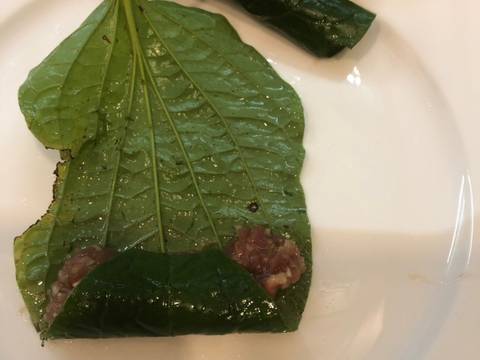 Bò lá lốt bước làm 3 hình