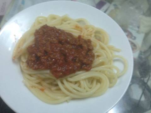 Mì spaghetiiiii recipe step 4 photo