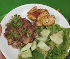Hình ảnh bước 5 Healthy Food - Eatcleaneveryday - Gà Áp Chảo + Salad Sốt Mè