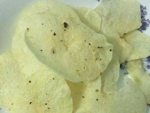 Khoai tây chiên muối và giấm (crispy salt and vinegar potato) recipe step 4 photo